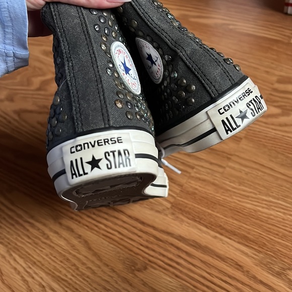 Studded converse high tops - Picture 6 of 7